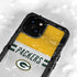 NFL Green Bay Packers White Striped iPhone 13 Mini Waterproof Case