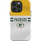 NFL Green Bay Packers White Striped iPhone 13 Pro Impact Case