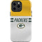 NFL Green Bay Packers White Striped iPhone 13 Pro Max Impact Case