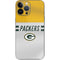 NFL Green Bay Packers White Striped iPhone 13 Pro Max Skin