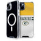 NFL Green Bay Packers White Striped iPhone 14 MagSafe Case
