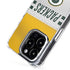 NFL Green Bay Packers White Striped iPhone 14 Pro MagSafe Case