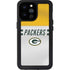 NFL Green Bay Packers White Striped iPhone 14 Pro Max Waterproof Case