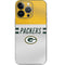 NFL Green Bay Packers White Striped iPhone 14 Pro Skin