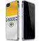 NFL Green Bay Packers White Striped iPhone SE (2nd & 3rd Gen) Clear Case