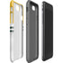 NFL Green Bay Packers White Striped iPhone SE (2nd & 3rd Gen) Pro Case