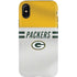 NFL Green Bay Packers White Striped iPhone XS Pro Case
