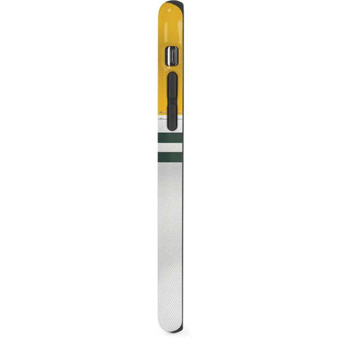 NFL Green Bay Packers White Striped iPhone XS Pro Case