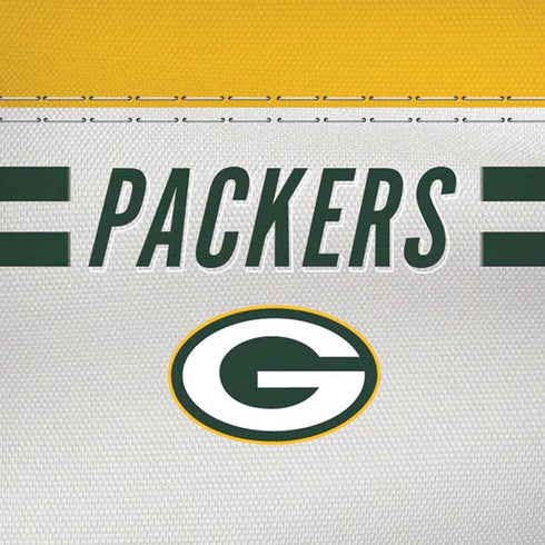 NFL Green Bay Packers White Striped iPhone XS Skin
