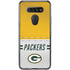 NFL Green Bay Packers White Striped LG K51/Q51 Clear Case