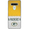 NFL Green Bay Packers White Striped LG Stylo 6 Clear Case