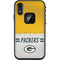 NFL Green Bay Packers White Striped LifeProof Fre iPhone Skin