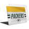 NFL Green Bay Packers White Striped MacBook Air 13in M1 (2021) Case plus Skin