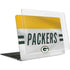 NFL Green Bay Packers White Striped MacBook Air 15in (2023-2025) Case plus Skin