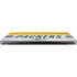 NFL Green Bay Packers White Striped MacBook Pro 14in (2021-24) Skin