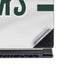 NFL Green Bay Packers White Striped MSI GS65 Stealth Laptop Skin
