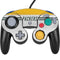 NFL Green Bay Packers White Striped Nintendo GameCube Controller Skin