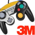NFL Green Bay Packers White Striped Nintendo GameCube Controller Skin