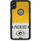 NFL Green Bay Packers White Striped Otterbox Commuter iPhone Skin