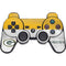NFL Green Bay Packers White Striped PS3 Dual Shock wireless controller Skin