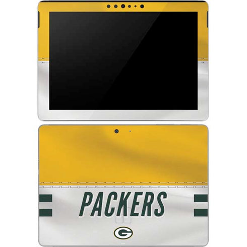 NFL Green Bay Packers White Striped Surface Go Skin