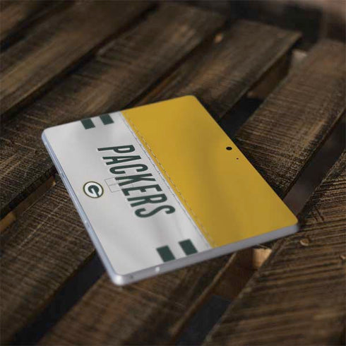 NFL Green Bay Packers White Striped Surface Go Skin