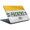 NFL Green Bay Packers White Striped Surface Laptop Skin