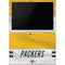 NFL Green Bay Packers White Striped Surface Pro 6 Skin