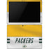 NFL Green Bay Packers White Striped Surface Pro 6 Skin