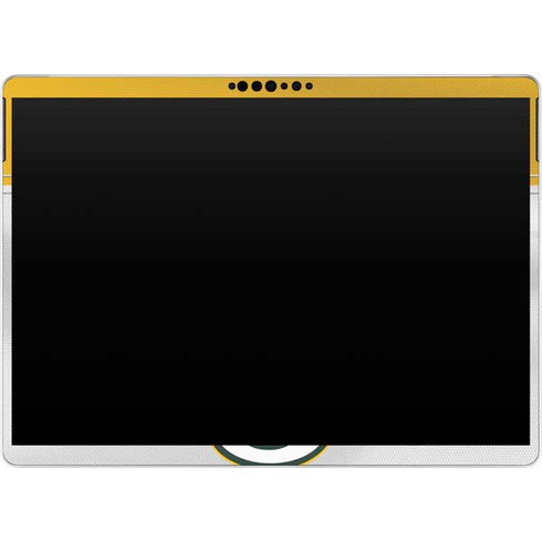 NFL Green Bay Packers White Striped Surface Pro 8 Skin
