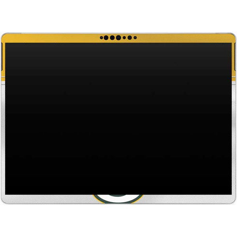 NFL Green Bay Packers White Striped Surface Pro 9 Skin