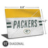 NFL Green Bay Packers White Striped Universal Laptop 11in (8.8 x 6.2in) Skin