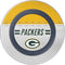 NFL Green Bay Packers White Striped Wireless Charger Skin