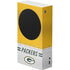 NFL Green Bay Packers White Striped Xbox Series S Console Skin