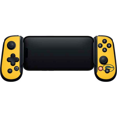 NFL Green Bay Packers Yellow Performance Series Backbone One for iPhone Game Controller Skin