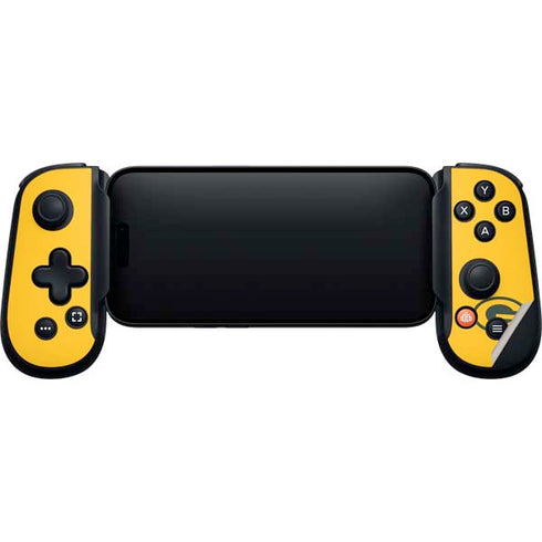 NFL Green Bay Packers Yellow Performance Series Backbone One for iPhone Game Controller Skin