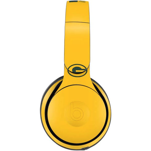 NFL Green Bay Packers Yellow Performance Series Beats Solo Pro Skin