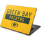 NFL Green Bay Packers Yellow Performance Series Dell Chromebook Skin