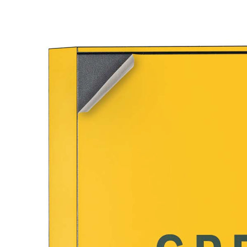 NFL Green Bay Packers Yellow Performance Series Corsair 4000D Tempered Glass Mid-Tower ATX Case Skin