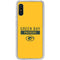 NFL Green Bay Packers Yellow Performance Series Galaxy A10e Clear Case