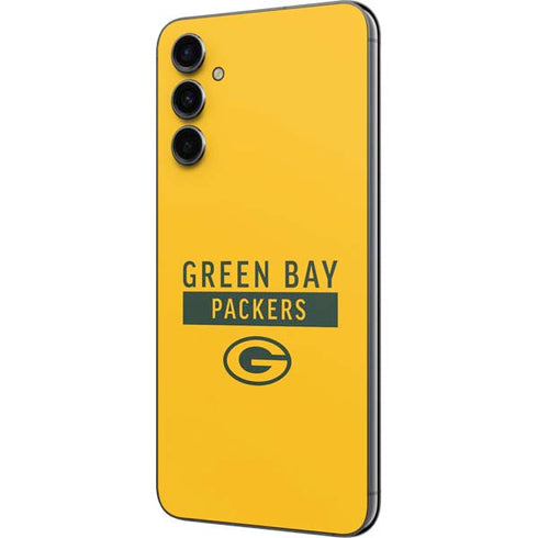 NFL Green Bay Packers Yellow Performance Series Galaxy A14 5G Skin