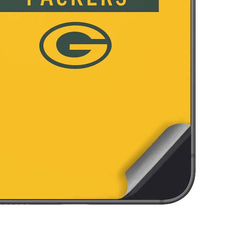NFL Green Bay Packers Yellow Performance Series Galaxy A14 5G Skin