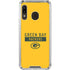 NFL Green Bay Packers Yellow Performance Series Galaxy A30 Clear Case