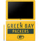 NFL Green Bay Packers Yellow Performance Series Galaxy Book 12in Skin