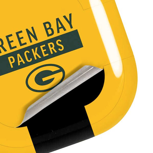 NFL Green Bay Packers Yellow Performance Series Galaxy Buds Pro Skin