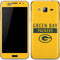 NFL Green Bay Packers Yellow Performance Series Galaxy J3 Skin