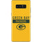 NFL Green Bay Packers Yellow Performance Series Galaxy Note 8 Skin