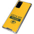 NFL Green Bay Packers Yellow Performance Series Galaxy Note20 5G Clear Case