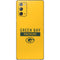 NFL Green Bay Packers Yellow Performance Series Galaxy Note20 5G Skin