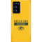 NFL Green Bay Packers Yellow Performance Series Galaxy Note20 Ultra 5G Lite Case